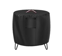 Abri rond imperméable en tissu Oxford pour brasero | Accessoires de foyer, bouclier de protection pour terrasse et cheminée extérieure