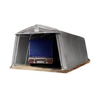 Abri/Tente Garage Premium 3,3 x 6,2 m pour Voiture et Bateau - Toile PVC 500 N imperméable Gris