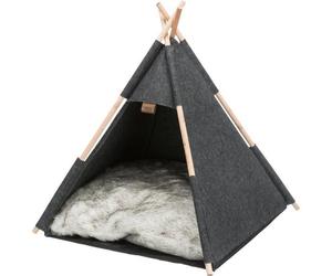 Abri Tipi TRIXIE - Feutre - 55 × 65 × 55 cm - Anthracite