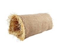 Abri tunnel pour lapin - Cachette tissée naturelle, nid douillet sûr, terrier doux fait à la main avec design respirant | Zone de couchage idéale pour les petits animaux, intérieur et extérieur