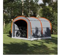 Vidaxl Tente Avec Toit Avec Évent Gris Et Orange 268 X 240 X 191 Cm