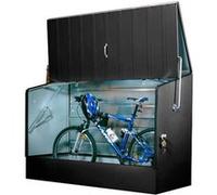 Trimetals Coffre de rangement métal vélos anthracite 196 x 89 x 133 cm - ABRIVELOS ANTHRACITE