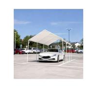 Abri Voiture Robuste avec Structure Métallique, Résistant Aux Intempéries, pour Stationnement, Cour Ou Garage(9x16)