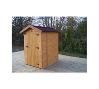 Toilettes seches, wc de jardin en bois 1,20x1,20m plancher