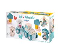 Abrick Ecoiffier bébé mon premier tracteur avec des animaux drôles, 25dlg.
