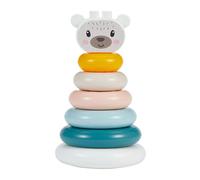 Abrick Tour d'empilage Ours - Jouets éducatifs - Anneaux colorés
