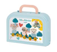Abrick Zoo Beer avec des blocs de construction dans une valise, 28dlg.