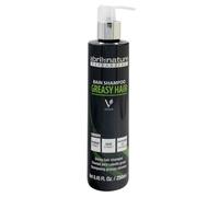 abril et nature - Shampooing Cheveux Gras - Greasy Hair - Cuir Chevelu Propre et Sain - Combat la Production Excessive de Sébum - Traitement Professionnel Séborégulateur - 250 ml