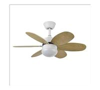 ABRILA ventilateur de plafond Ventilador Dc Alves 2xe27 blanc Con 6 Aspas