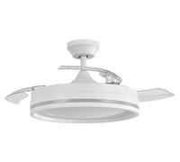 ABRILA ventilateur de plafond Ventilador Dc Cerrato blanc 59w 4aspas