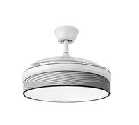 ABRILA ventilateur de plafond Ventilador Dc Moda 72w blanc/surco gris 108d