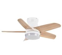 ABRILA ventilateur de plafond Ventilador Dc Neutron 24w 2400lm blanc/haya