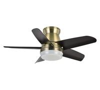 ABRILA ventilateur de plafond Ventilador Dc Neutron 24w 2400lm Cuero/noir