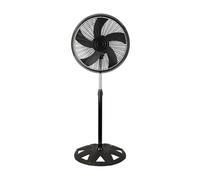 Ventilateur Sur Pied ACUDO Noir 3 Vitesses 65w 5 Pales Oscillantes et Rotatives FABRILAMP