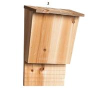 Abris À Chauves-Souris pour Extérieur - en Bois Résistant Aux Intempéries pour Le Contrôle des Mouches,Maison Attirante pour Chauves-Souris De Jardin,pour Hiver Été Noël Arrière-Cour Jardin Patio