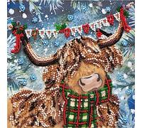 Abris Art AM-216 Kit de broderie point de perles en coton Multicolore 15 x 16 cm