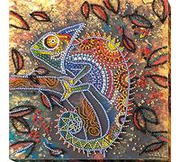 Abris Art AMB-034 Kit de broderie au point de perles en coton Multicolore 20 x 21 cm