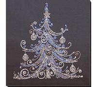 Abris Art AMB-079 Kit de broderie au point de perles en coton Multicolore 20 x 21 cm