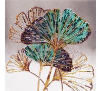 Abris Art AMB-087 Kit de broderie au point de perles, coton, multicolore, 20 x 21 cm