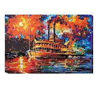 Abris Art Kit de Broderie au Point de Perles, Coton, Multicolore, 30x19cm