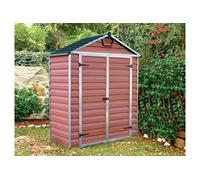 Abris de jardin 1.55m² ambre 702919