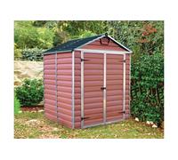 Canopia by Palram Abri de Jardin en Kit Skylight 2.8m², Cadre en Aluminium, Panneaux en Polycarbonate, Ambre