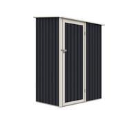 Abris De Jardin Métal "Vega Ii"- 1.35 M² -Gris Gris
