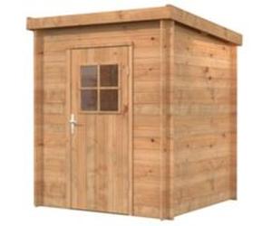 Abris de jardin White Wood Zoe 1 bois traité autoclave ép.19mm 3,2m²