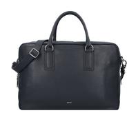 abro Adria Porte-documents Cuir 40 cm bleu