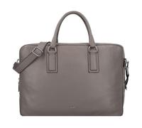 abro Adria Porte-documents Cuir 40 cm gris