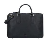abro Adria Porte-documents Cuir 40 cm noir