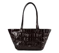 abro Alba Sac à bandoulière Cuir véritable 27 cm noir