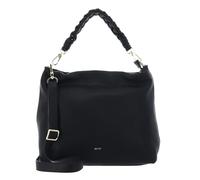 ABRO Cuir sac à épaule bandoulière Leather Dalia Hobo Bag Soley Black/Gold noir