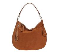 ABRO Cuir sac à épaule bandoulière Leather Suede Hobo Juna Bag Cuoio brun