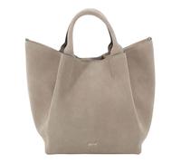 ABRO Cuir sac à épaule Leather Suede Shopper Essential Siena taupe