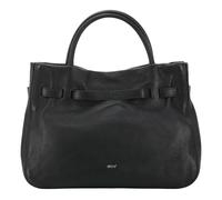 ABRO Cuir sac à main sac à épaule bandoulière Leather Dalia Hand Bag Jill Black/Gold noir