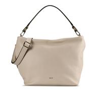 abro Ebony Sac à bandoulière Cuir véritable 38 cm beige