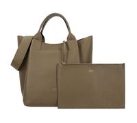 abro Essential Sac de shopper Cuir 30 cm vert