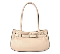 abro Jill Sac à bandoulière Cuir 32 cm beige