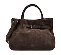 abro Jill Sac à bandoulière Cuir véritable 35 cm brun