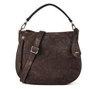 abro Juna Sac à bandoulière Cuir véritable 34 cm brun