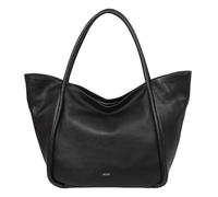 Sac à bandoulière ABRO Willow - Cuir - 32 cm - Noir - Aspect lisse - Fermeture zippée