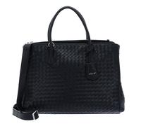 abro Leather Piuma Weaving Businessshopper Busy L Navy [145023] - sac de bureau porte