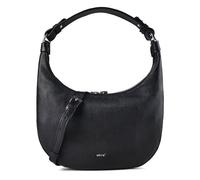 abro Nana Sac à bandoulière Cuir véritable 27 cm noir