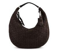 abro Nana Sac à bandoulière Cuir véritable 37 cm brun