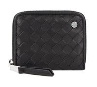 abro Piuma Porte-monnaie Cuir 10.5 cm noir