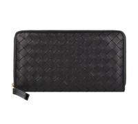 abro Piuma Porte-monnaie Cuir 19 cm gris