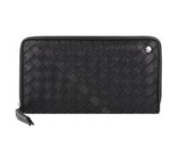 abro Piuma Porte-monnaie Cuir 19 cm noir