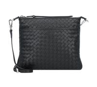 abro Piuma Sac à bandoulière Cuir 26 cm gris