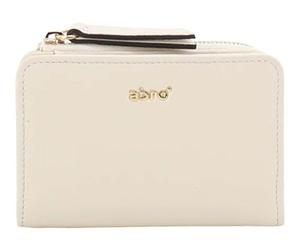 ABRO Porte-Monnaie Leather Dalia Wallet Beige